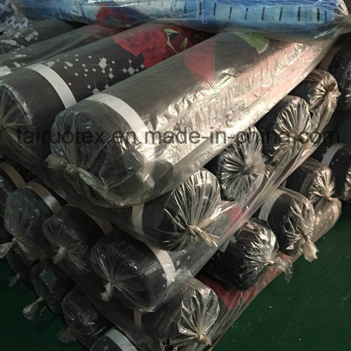 Fabric Stock of 100% Polyester Microfiber Fabric for Bedding Set