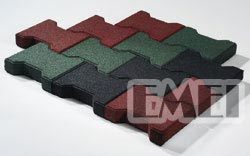 Colorful Rubber Flooring Tile Carpet Rubber Tile