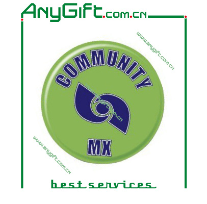 Metal Button Badge with Customized Logo (LAG-MP-28)