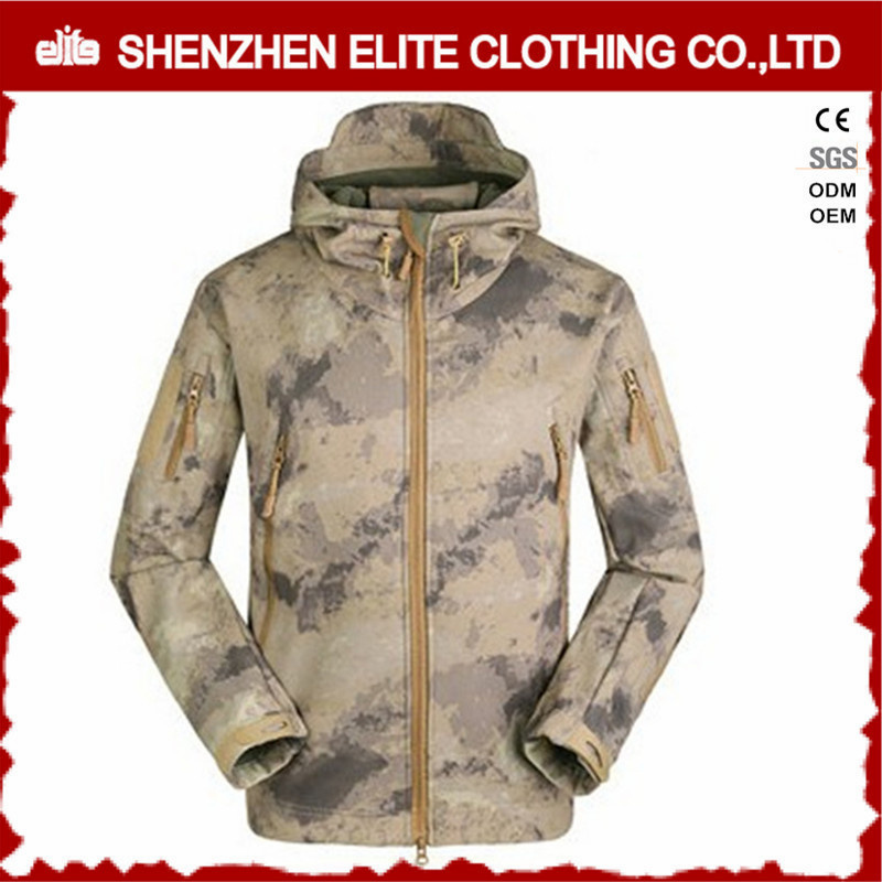 High Quality Nylon Softshell Jacket Military