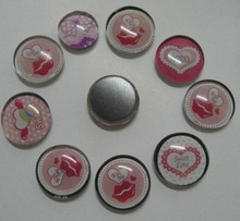 Decorative Glass Magnetic Button for Whiteboard