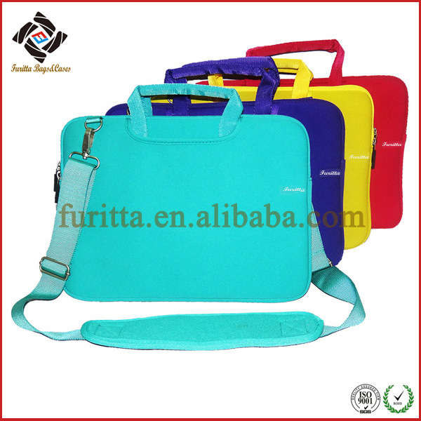 Popular Handle and Shoulder Design Neoprene Laptop Bag (FRT1-136)