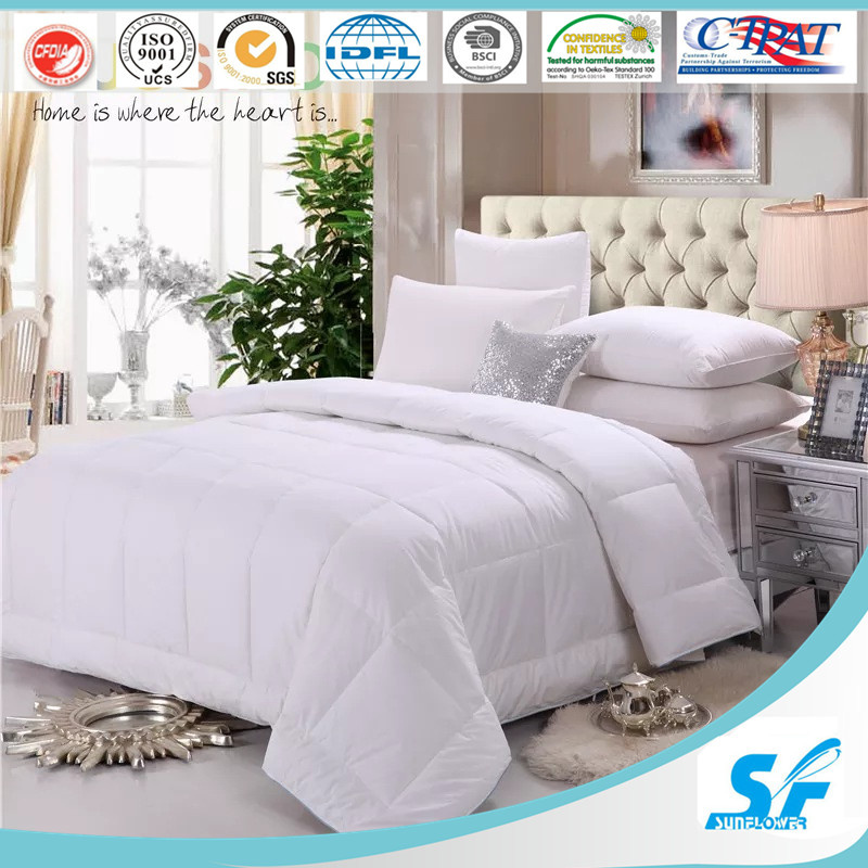 Washable Fiber Down Alternative Comforter for Home Use