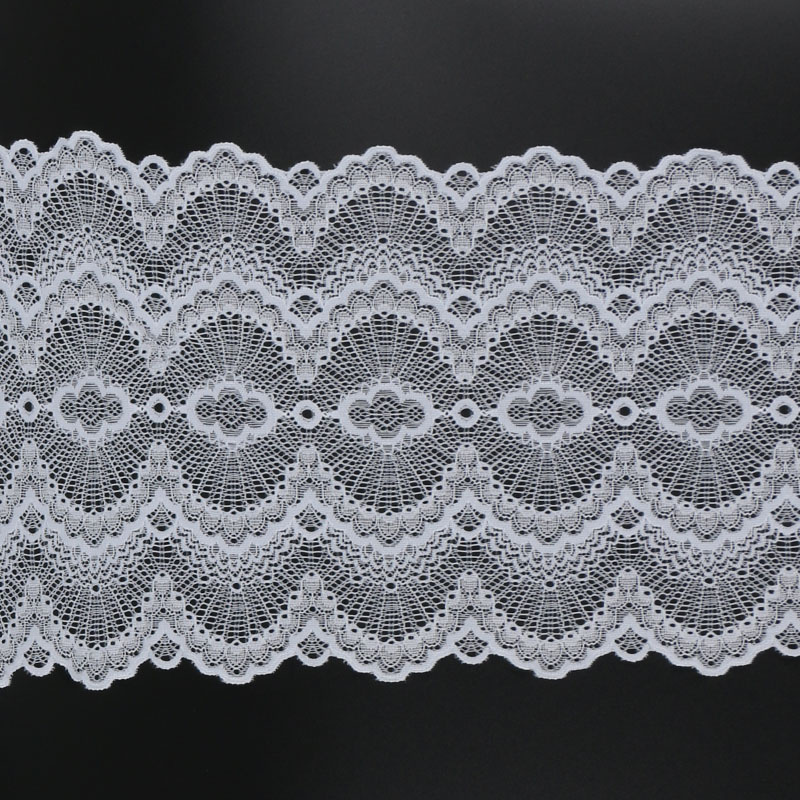 Fancy Trimming Lace Ribbon Fabric 22 Cm Wide by The Yard