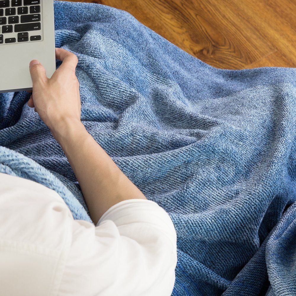 Soft and Lightweight Throw Velvet Blanket Coral Fleece Blanket