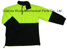 Uja015100% Polyester Anti-Pilling Polar Fleece Coat Reflective Cloth Parka Raincoat Worksuit Jacket