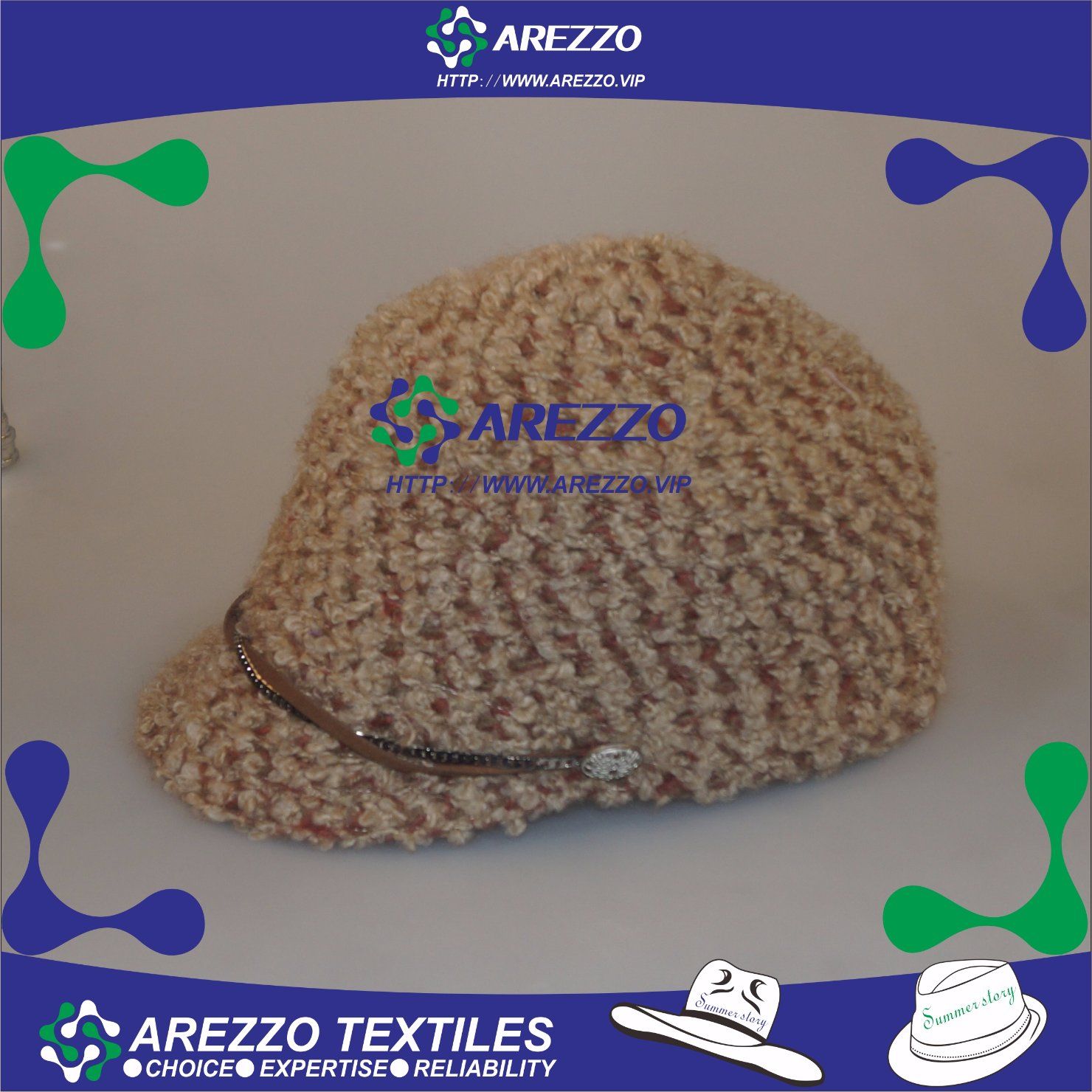 Lady Winter Polyester Bucket Hat (AZ054B)