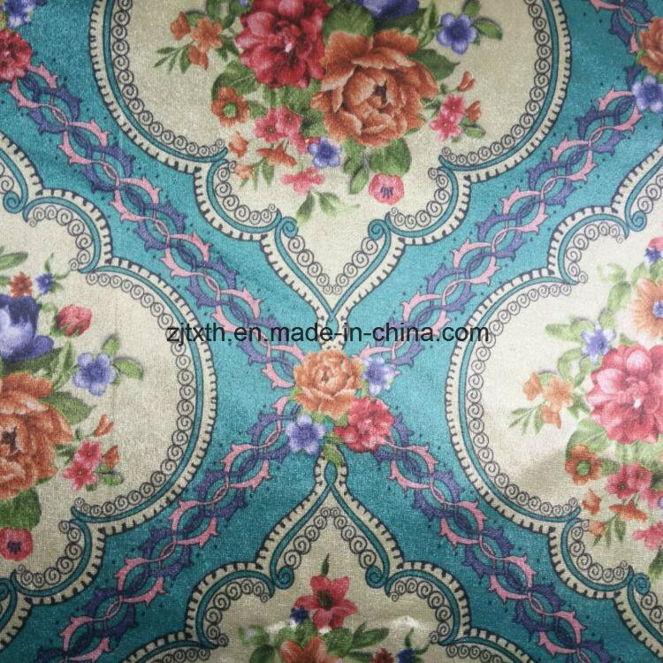 2017 Printed Elegant Geometry Flower Fabric for Sofa, Upholstery