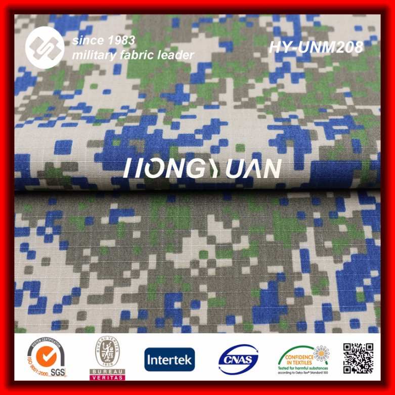 Digital Camouflage Fabric / Digital Military Fabric