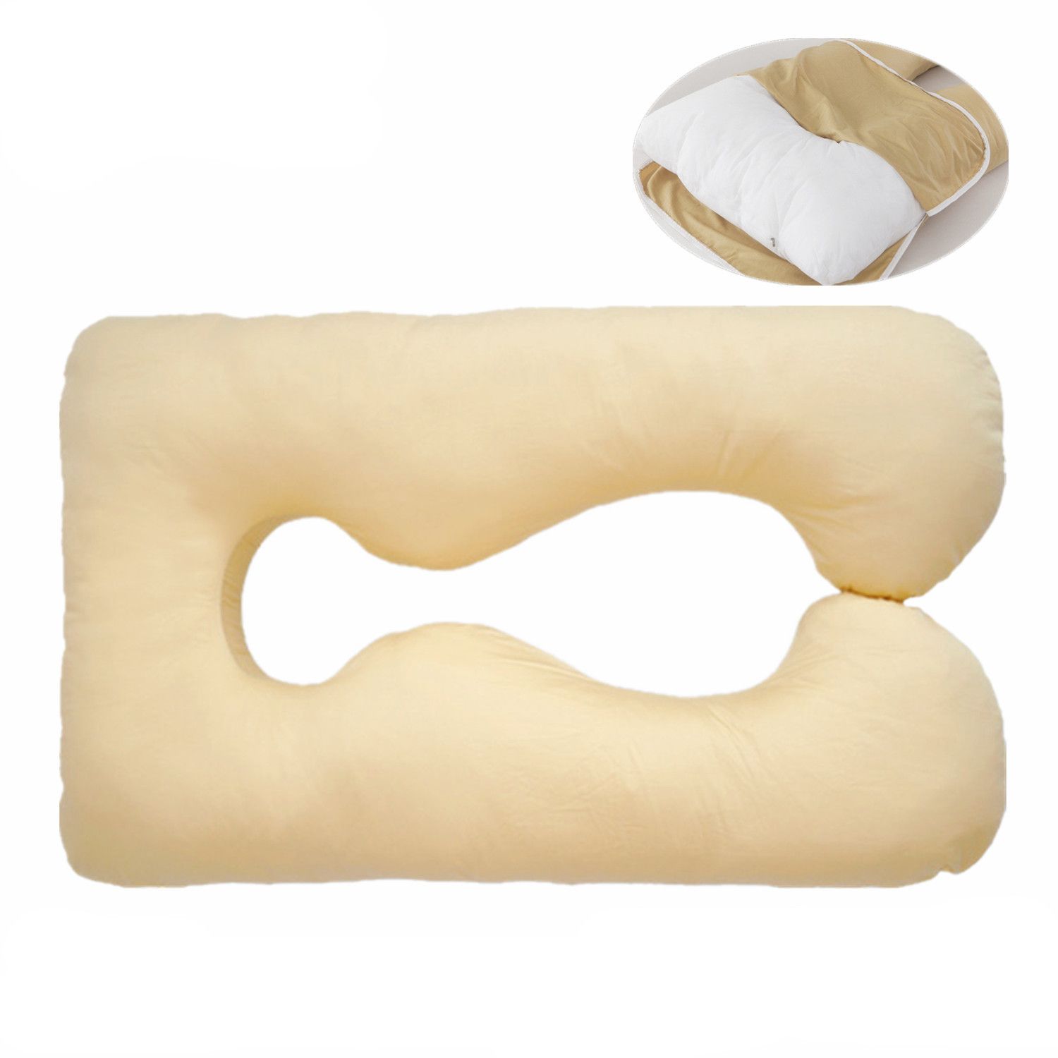 U Shape Soft Nursing Maternity Body Pillow