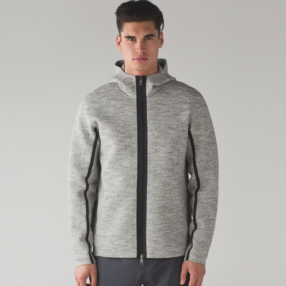 Long Sleeve 100% Cotton Warm Hoodies with Zipper