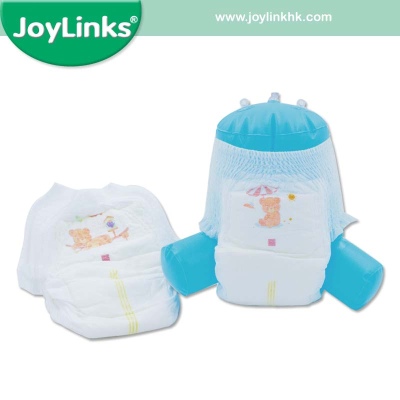 Disposable Baby Pants with Colour-Changing Wetness Indicators