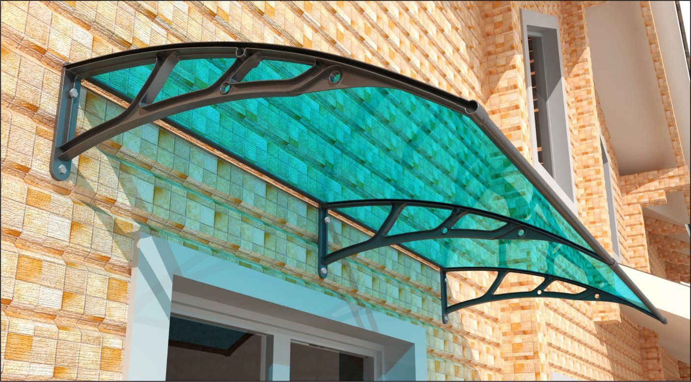 Aluminum /Polycarbonate Awning for Doors and Windows /Sunshade