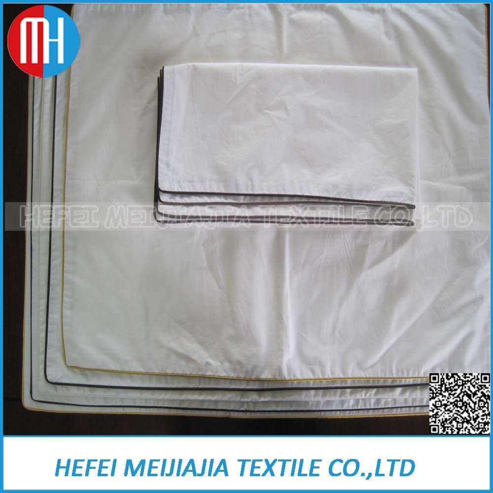 100% Cotton Hotel and Home Using Plain White Pillow Case