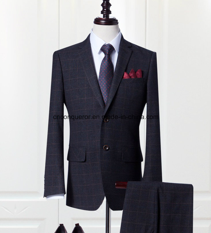 Custom Fit Dress Coat Pant Trendy Men Suits/ Tuxedo