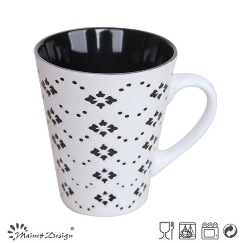Silk Screen Ceramic Underglaze Ceramic Mug