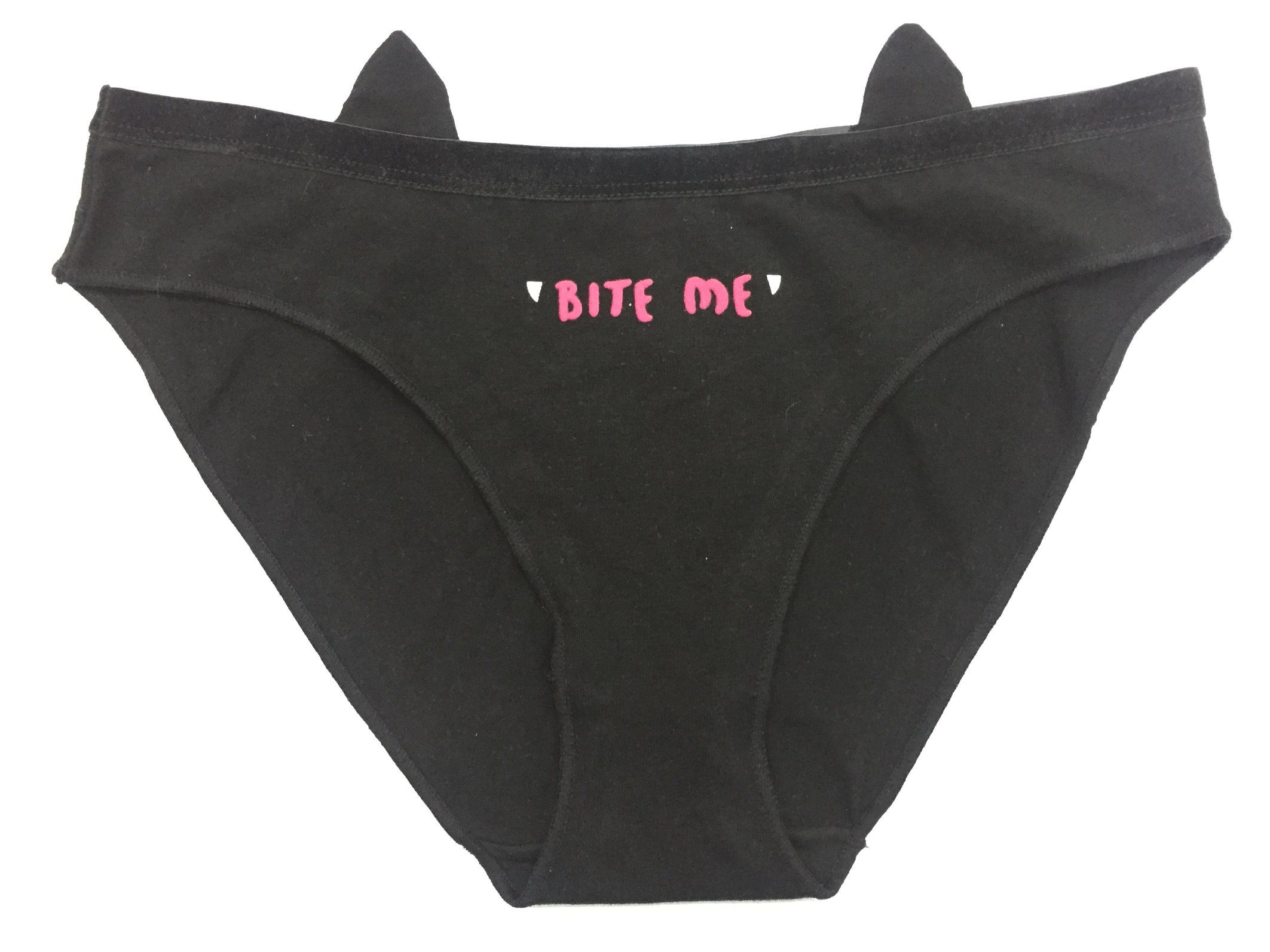 Cute Design Ladies Briefs, Bat Face Underwear for Women