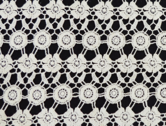 Floral Beautiful Cortton Lace Fabric2017 Newest Design E10003
