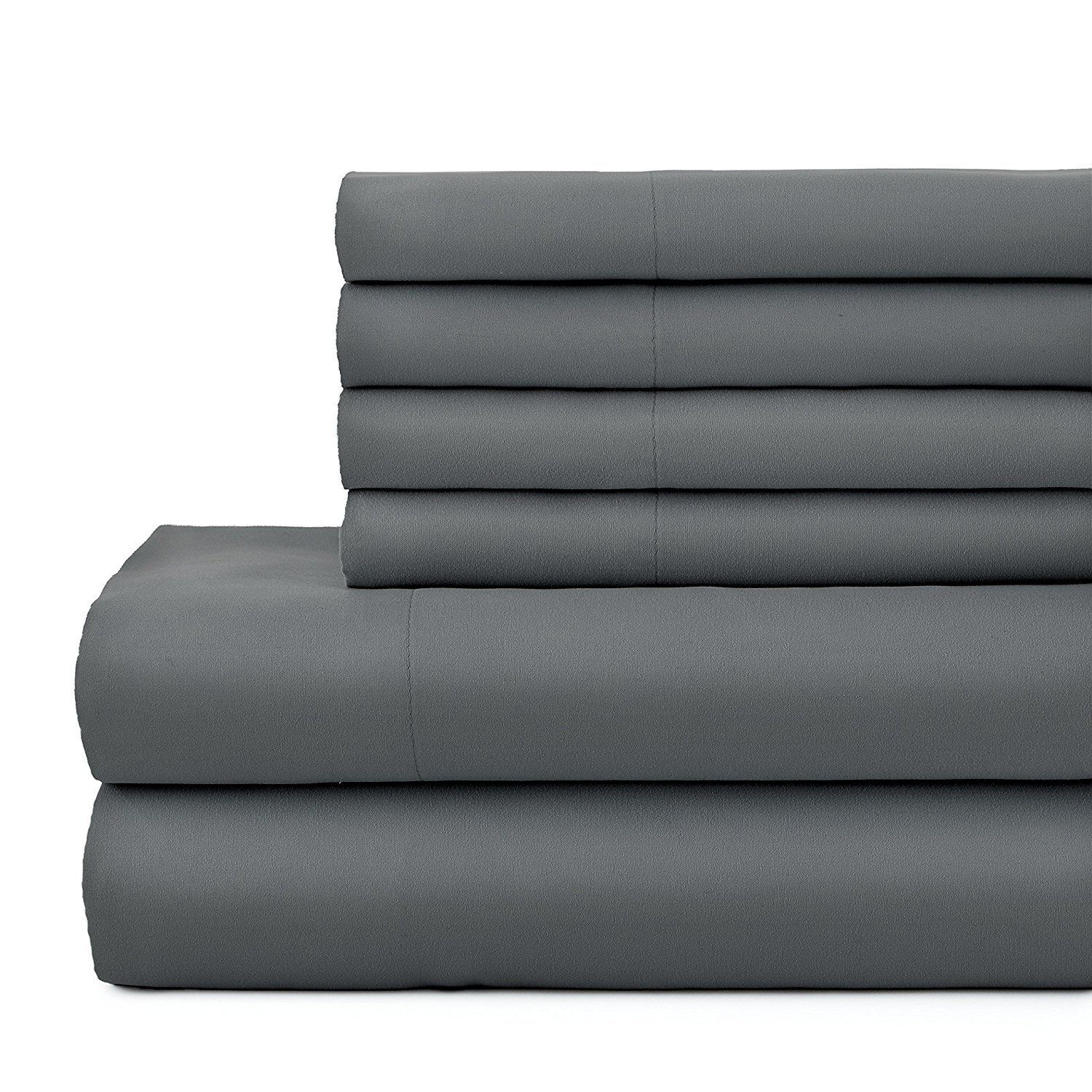 Soft Like Egyptain Cotton Microfiber Bed Sheet Set