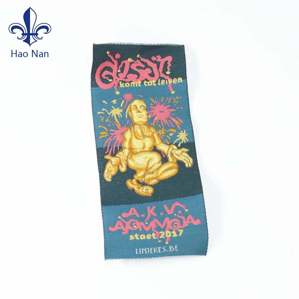 Omputer Machine Clothing Embroidery Label with Your Design