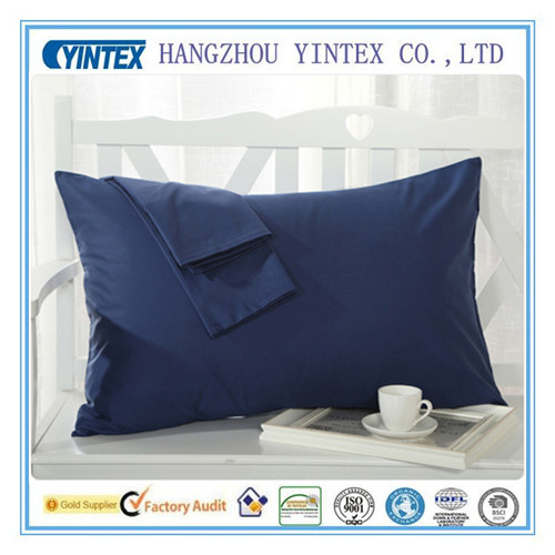 China Supply Plain Dyed Custom Pillow Case for Home