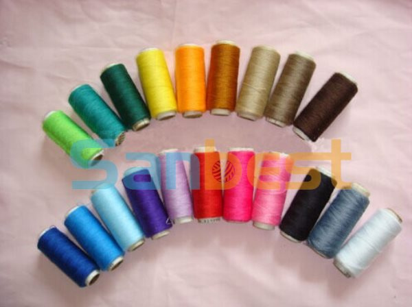 High Quality Polyester Embroidery Thread on Small Reels