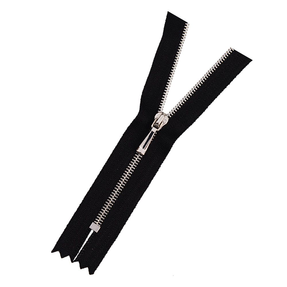 #1 Platina Brass Zipper for Purses