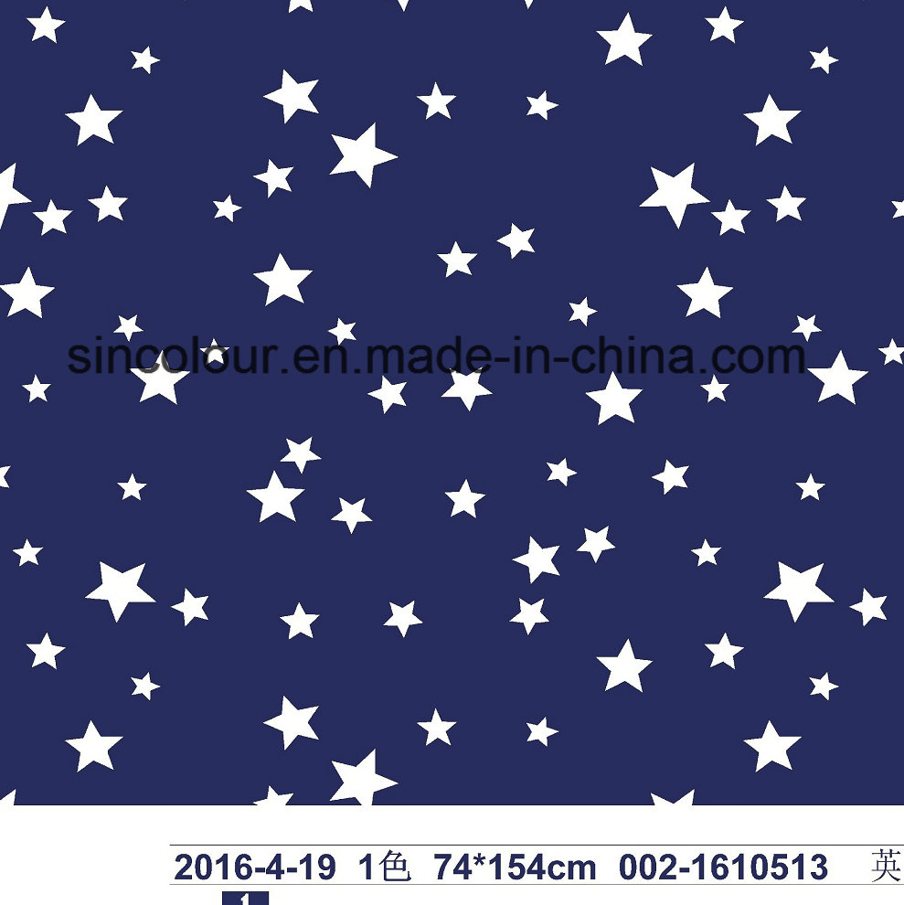 Stars Printing Knitted Printing 80%Nylon 20%Spandex Fabric