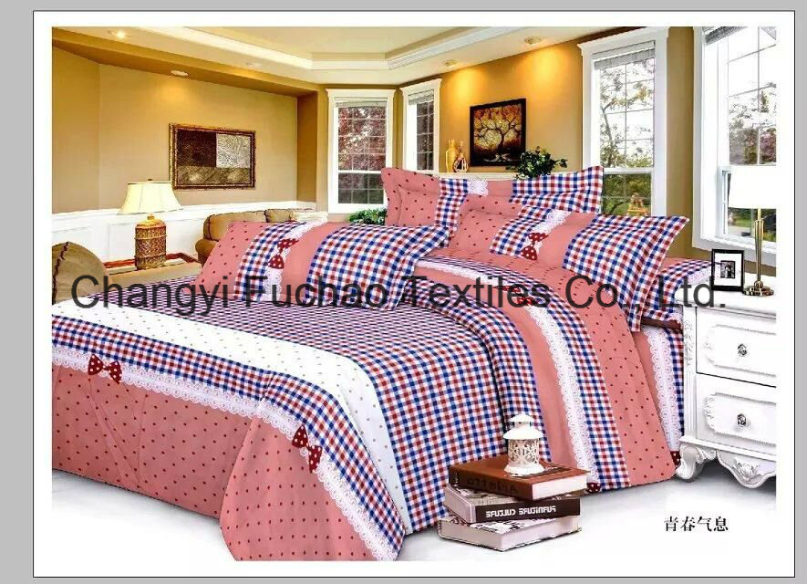 Poly/Cotton King Size High Quality Home Textile Bed Sheet