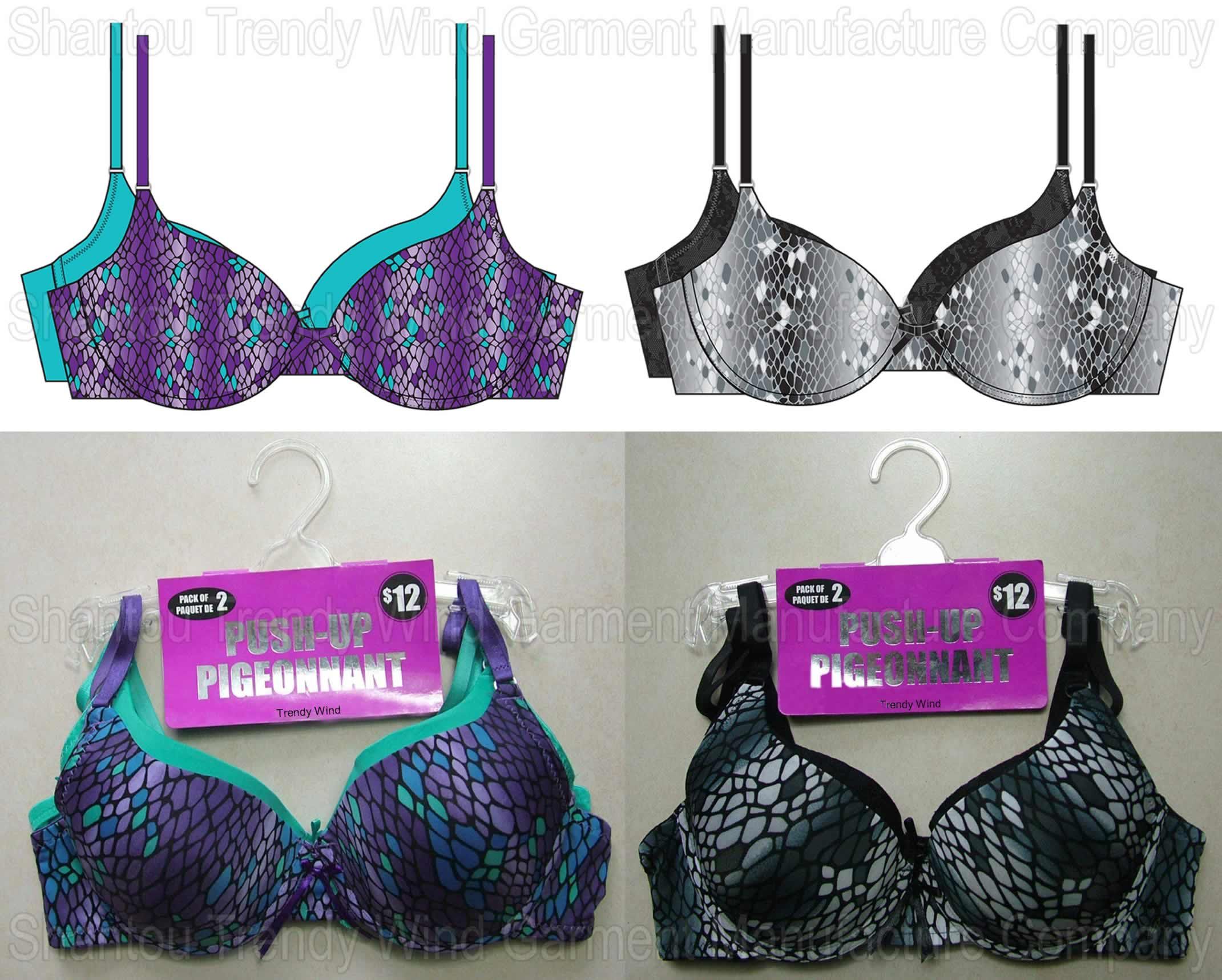 Snake Printed Bra