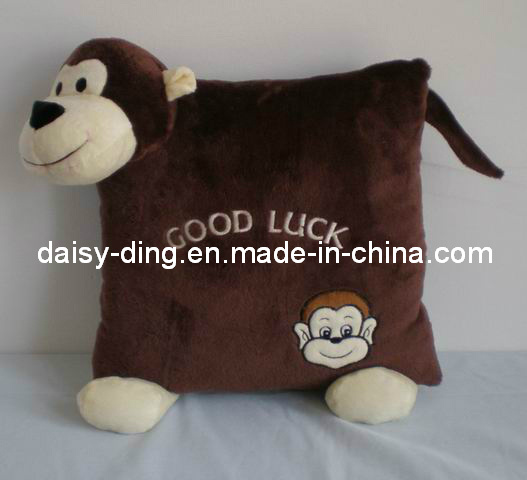 Plush Big Monkey Pillow with Soft Material