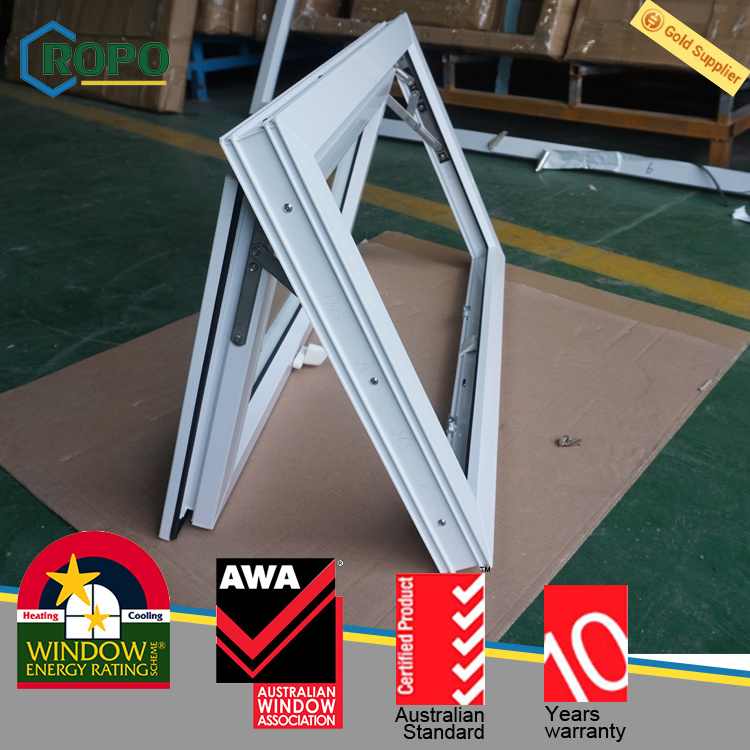 German Energy Efficient UPVC Awning Windows Australian Standards