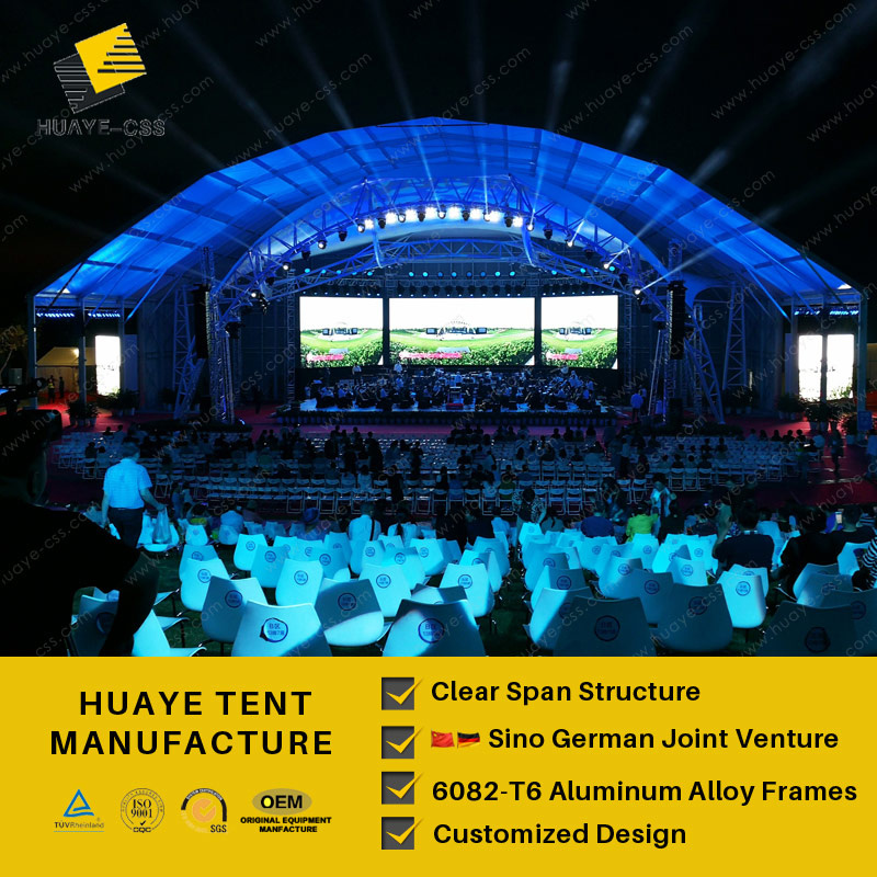 Semi-Permanent German Design Polygonal Event Tent (hy247b)