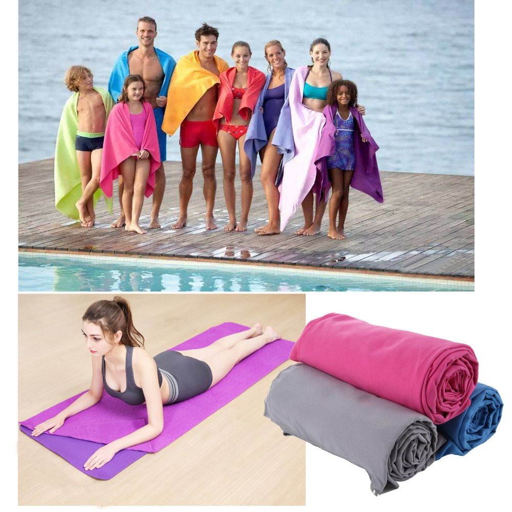 80% Polyester 20% Polyamide Microfiber Towel with Printed Logo