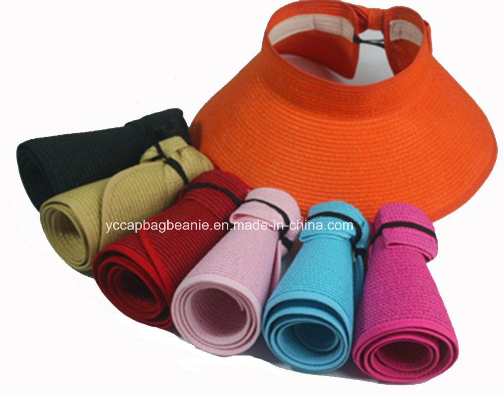 Fashionl Beach Foldable Wide Brim Visor Hat