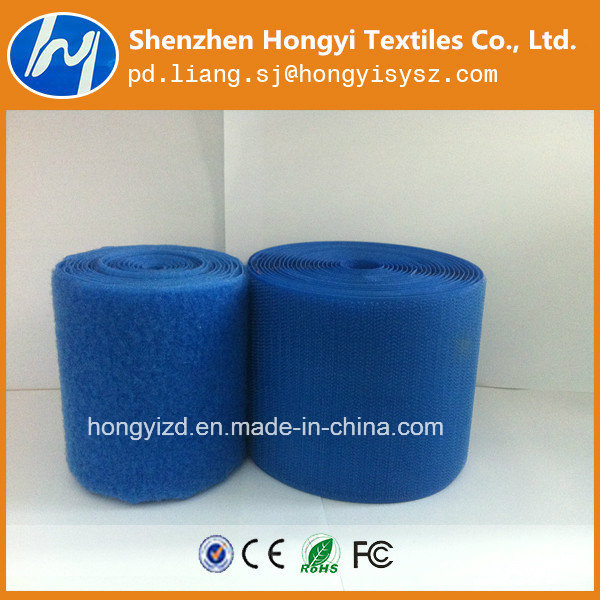 Colored Wholesale Nylon Hook and Loop Velcro Tape for Garment