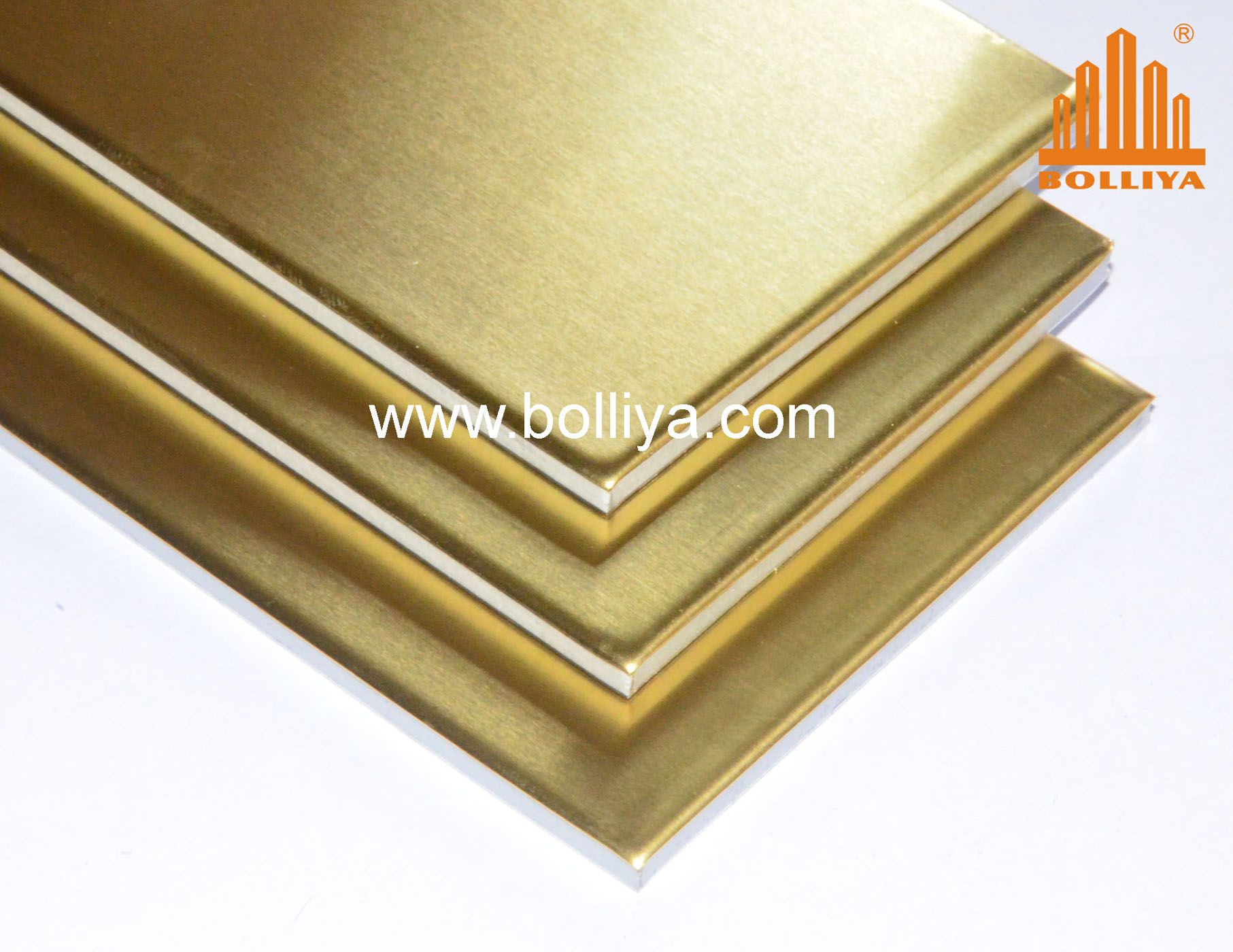 Brass Composite Panel for Faç Ade Wall Cladding