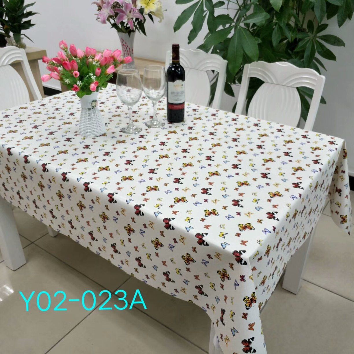 Waterproof Antiskid Heat Insulation Rectangle PVC Table Cloth