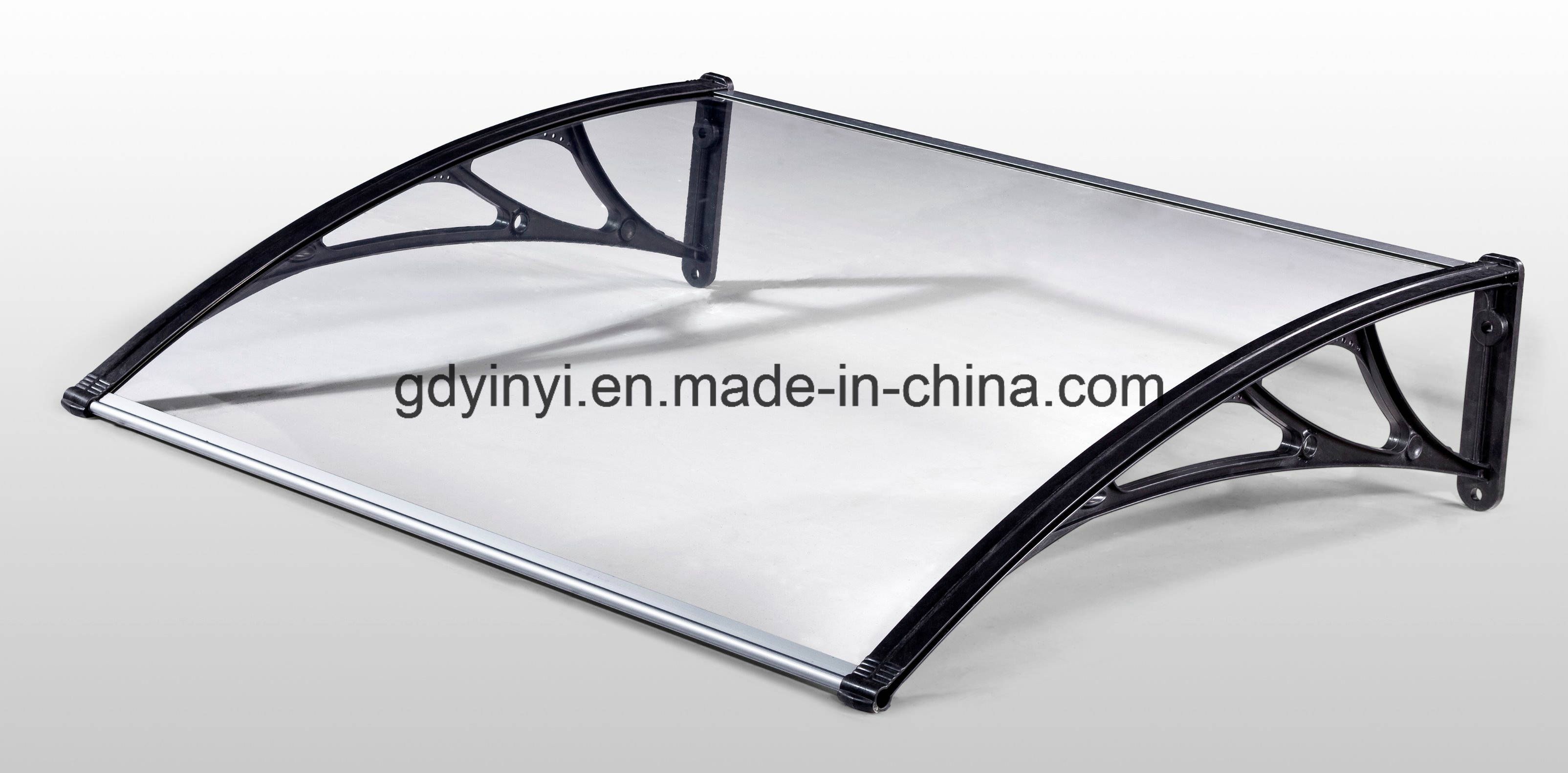 Outdoor Polycarbonate Plastic Door Canopy, Sun Shade Window Awning (YY800-C)