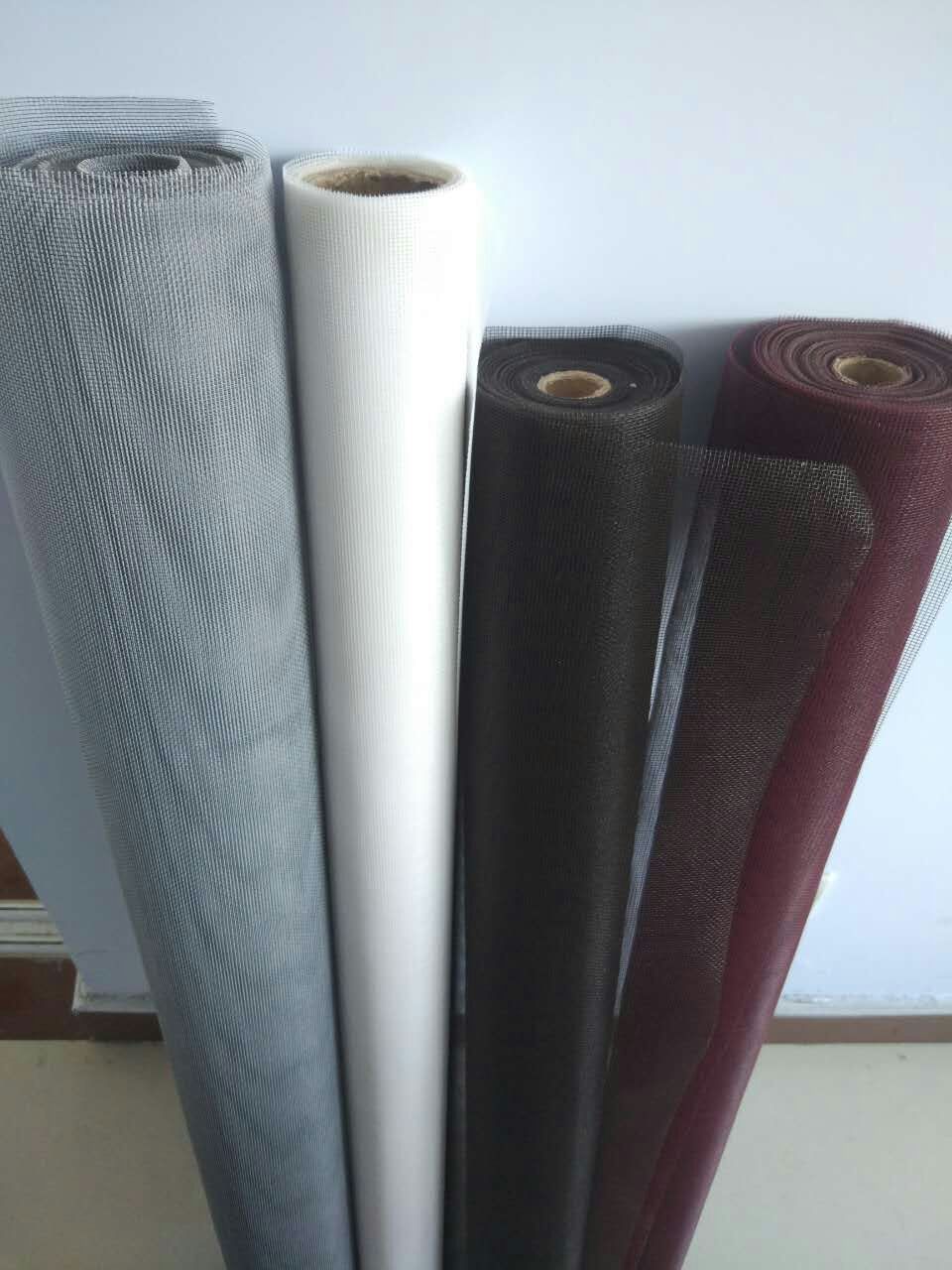 Black Fiberglass Insect Screen Netting for Window, 18X16, 120G/M2