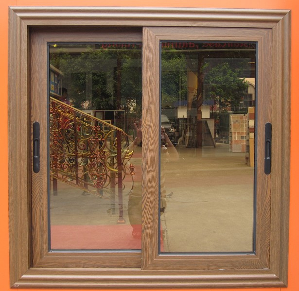 Strong Sliding Window Popular Design 45degree Connection with Screen