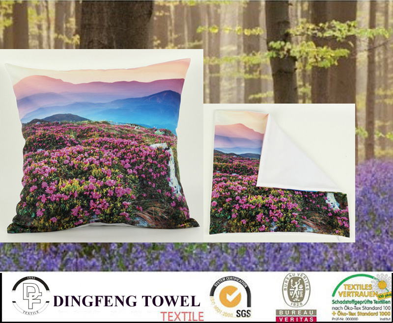 2016 New Design Digital Printing Cushion Cover