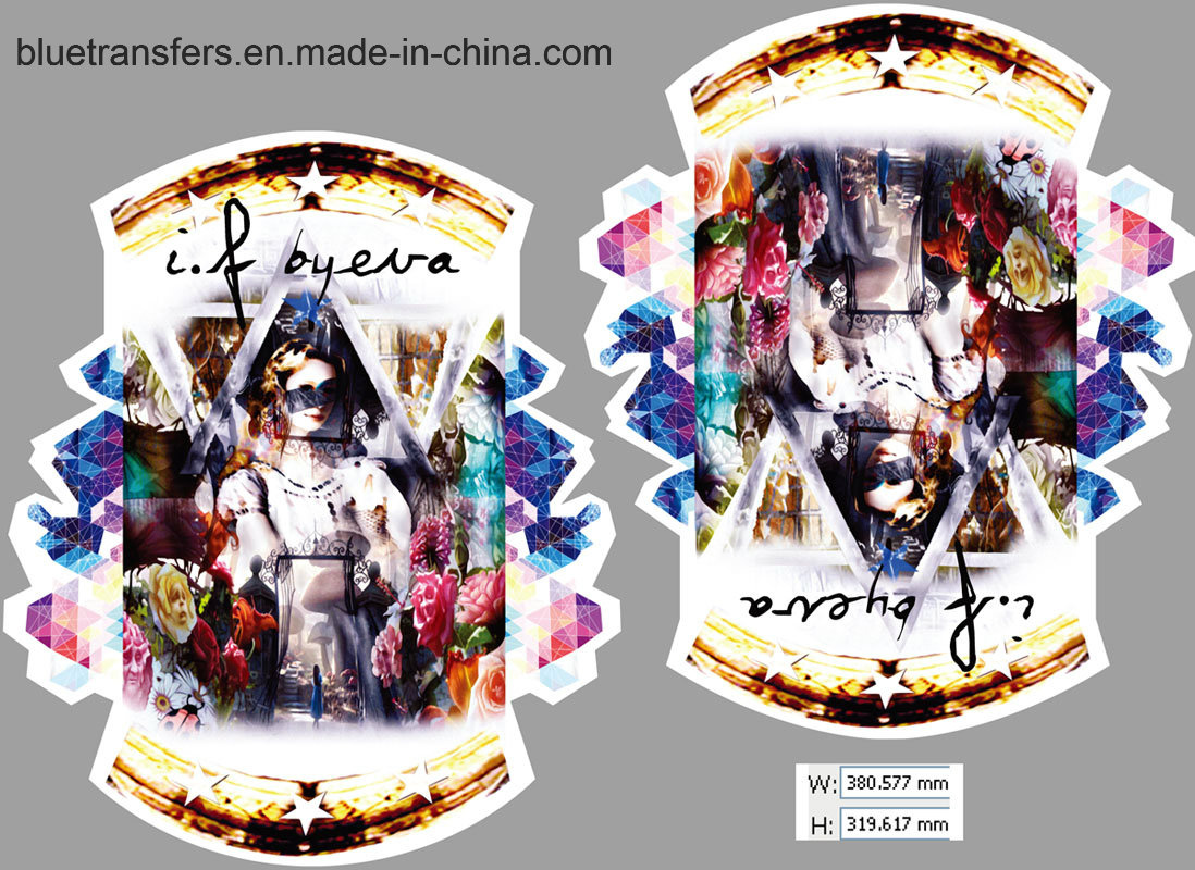 Printed Heat Transfer Paper for Clothings (2PCS in one sheet)