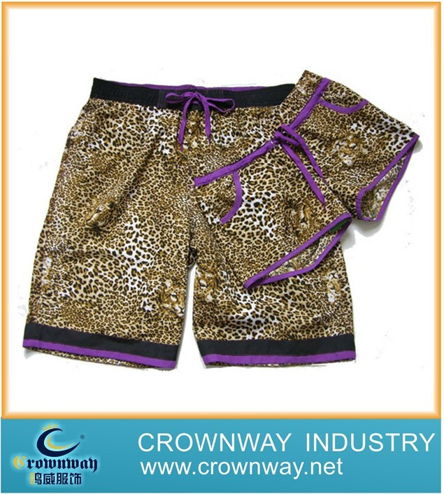 Swimwear Beach Pattern Board Shorts for Lover (CW-LB-S-1)
