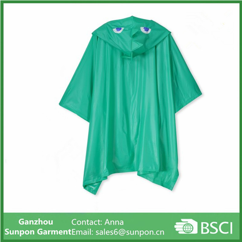 New Design Functional Lightweight Packable Rain Poncho