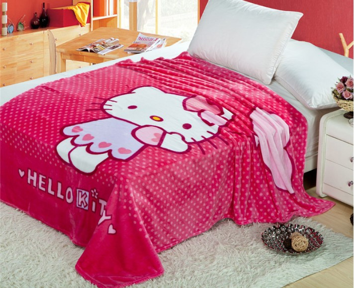 Flannel Blanket Travel Blanket Sofa Fleece Blankets