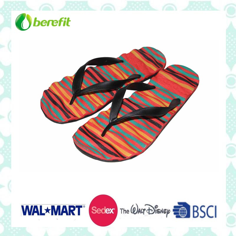 Men's Slippers with EVA Sole and PVC Straps (BGM002)