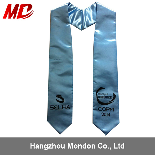 Best Price Custom Embroidery Graduation Stole with School Logo