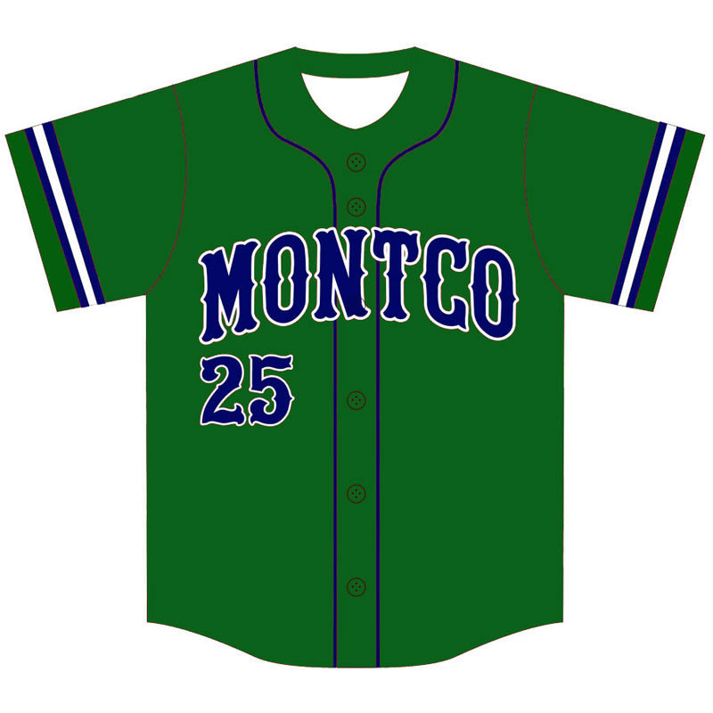 Custom Design Sublimated Baseball Jersey for Team