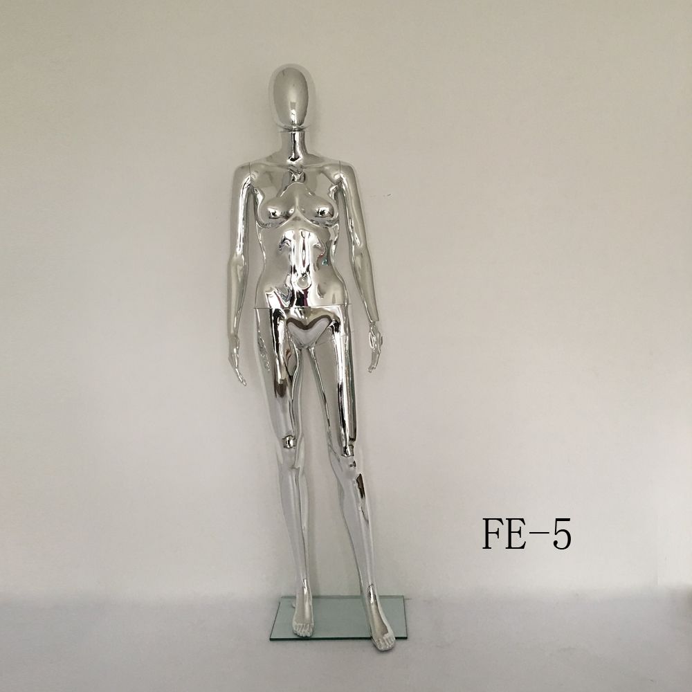 Factory Wholesale Chrome Sliver Golden PP Female Model